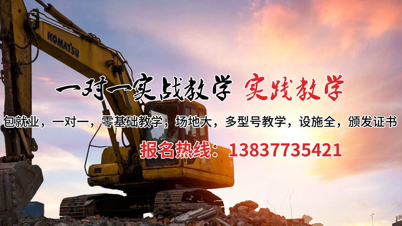 峡江县挖掘机培训案例